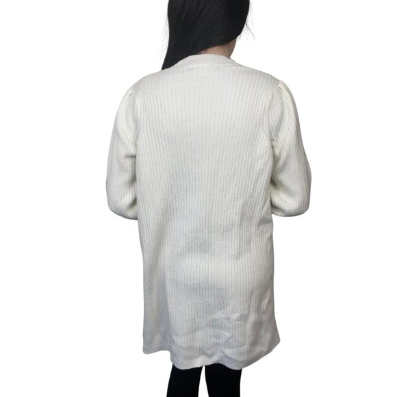 Banana Republic Balloon Sleeve Cardigan Sweater - Picture 2 of 5